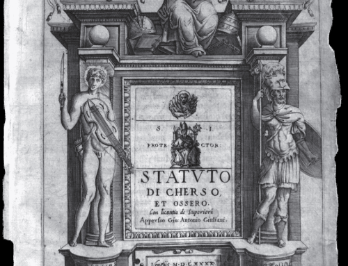 International Scientific Conference: 580th Anniversary of the Cres-Osor Statute