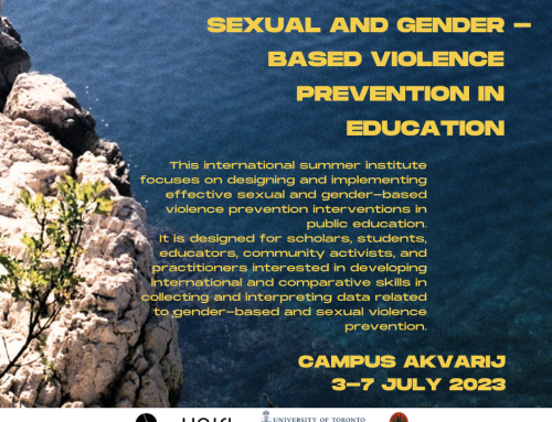 Sexual and Gender-based Violence Prevention in Education