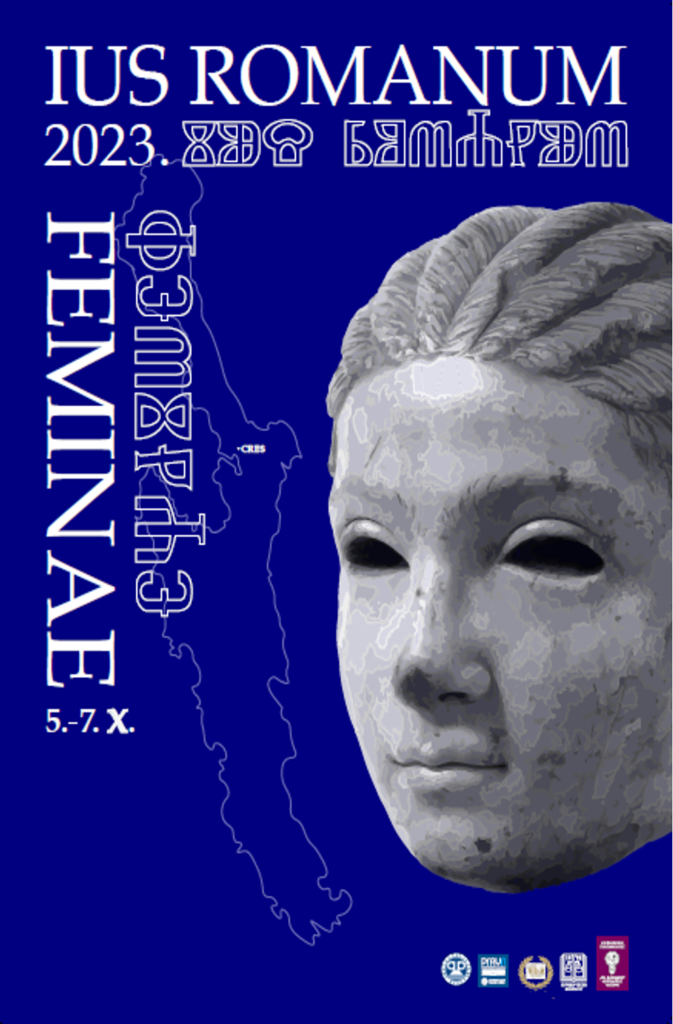 8th International Conference of the Balkan Association of Roman Law and Roman Legal Tradition Societas Pro Iure Romano