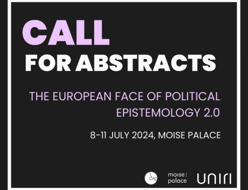 Call for Abstracts: The European Face of Political Epistemology 2.0