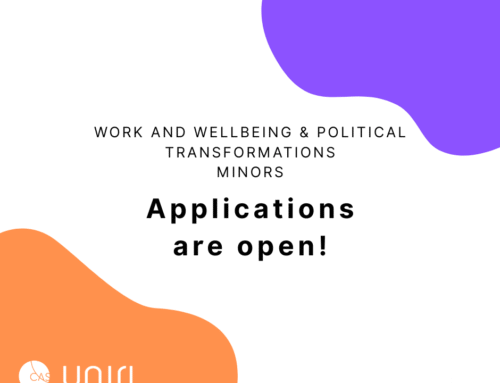 ENROLLMENT OPEN FOR TWO NEW MINOR PROGRAMS: WORK AND WELLBEING & POLITICAL TRANSFORMATIONS