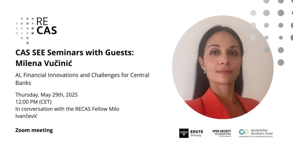 CAS SEE Seminars with Guests: Milena Vučinić