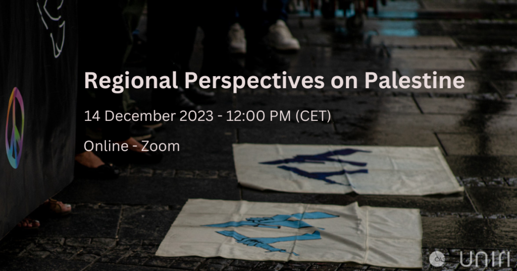 Regional Perspectives on Palestine / 1. Regional Networks Against War in the Israel-Palestine Context