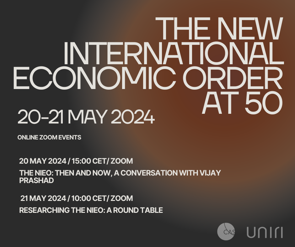 The New International Economic Order at 50