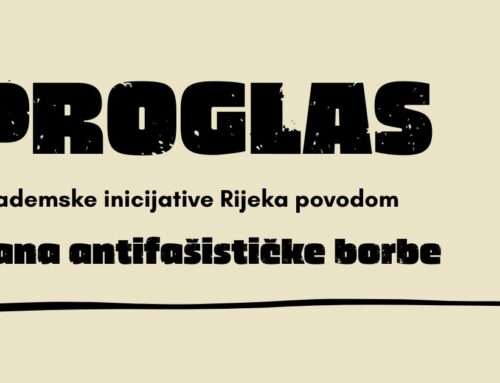 Proglas Akademske inicijative Rijeka povodom Dana antifašističke borbe