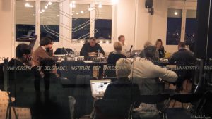 Fellows at the “TESTIMONY. POETRY. LANGUAGE.” Conference